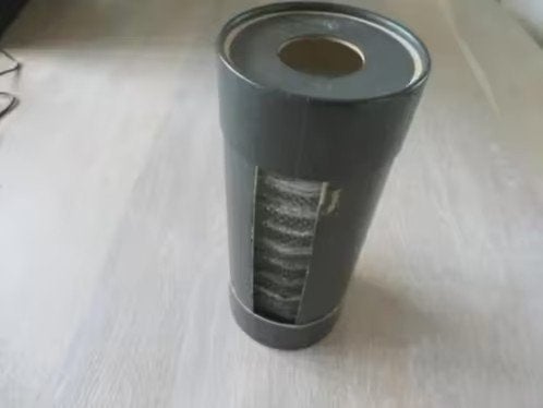 Antiek Onderzetters Glas in opbergkoker Leerdam jaren 30, Ophalen of Verzenden