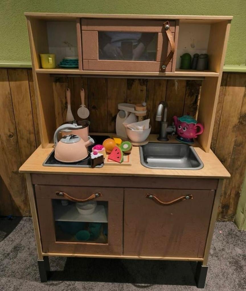 Ikea speelkeuken, Ophalen, Gebruikt, Hout, Speelkeuken