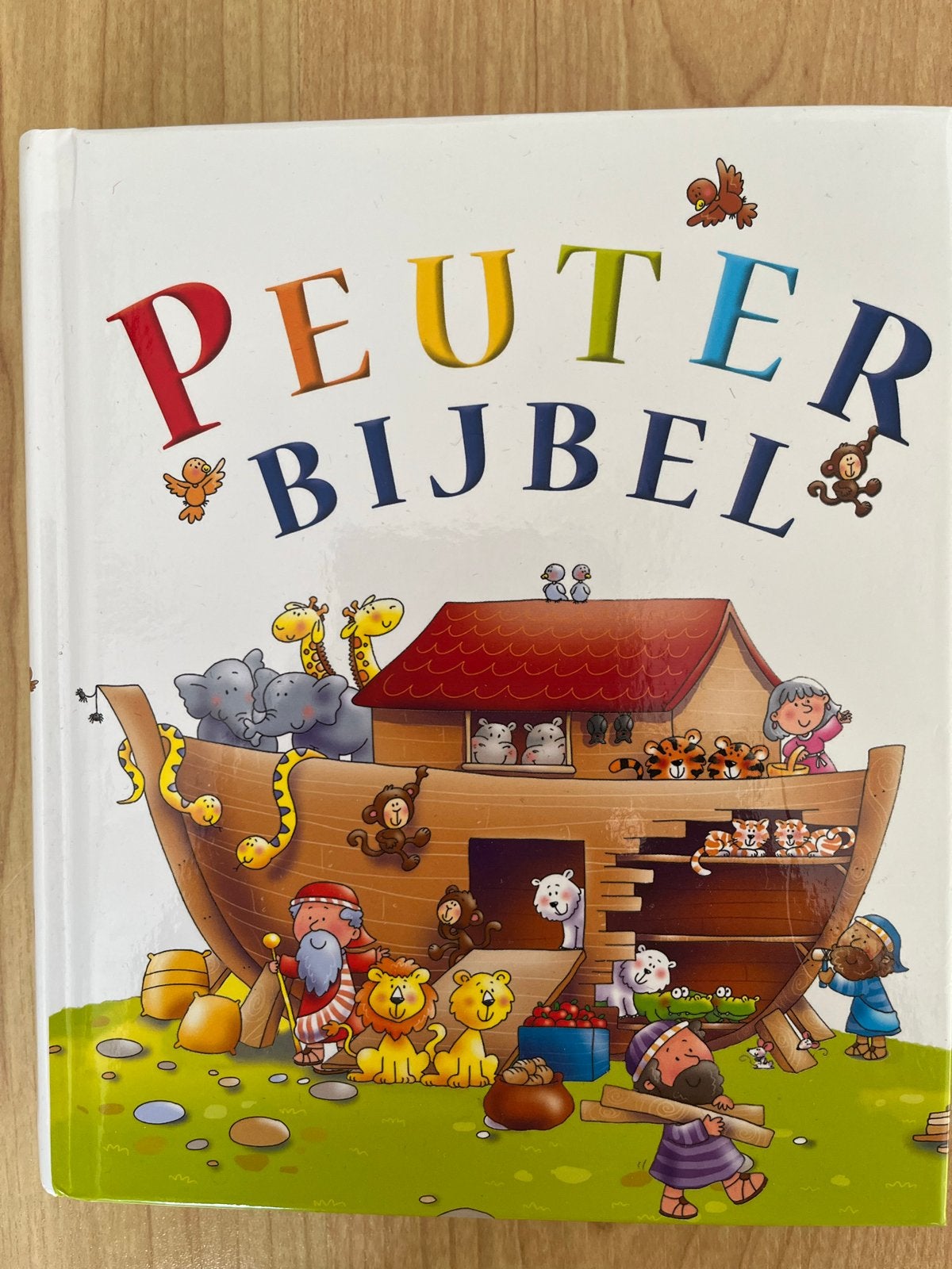 Peuterbijbel: Verhalen uit Oude en Nieuwe Testament, Boeken, Ophalen of Verzenden, Zo goed als nieuw, 2 tot 3 jaar