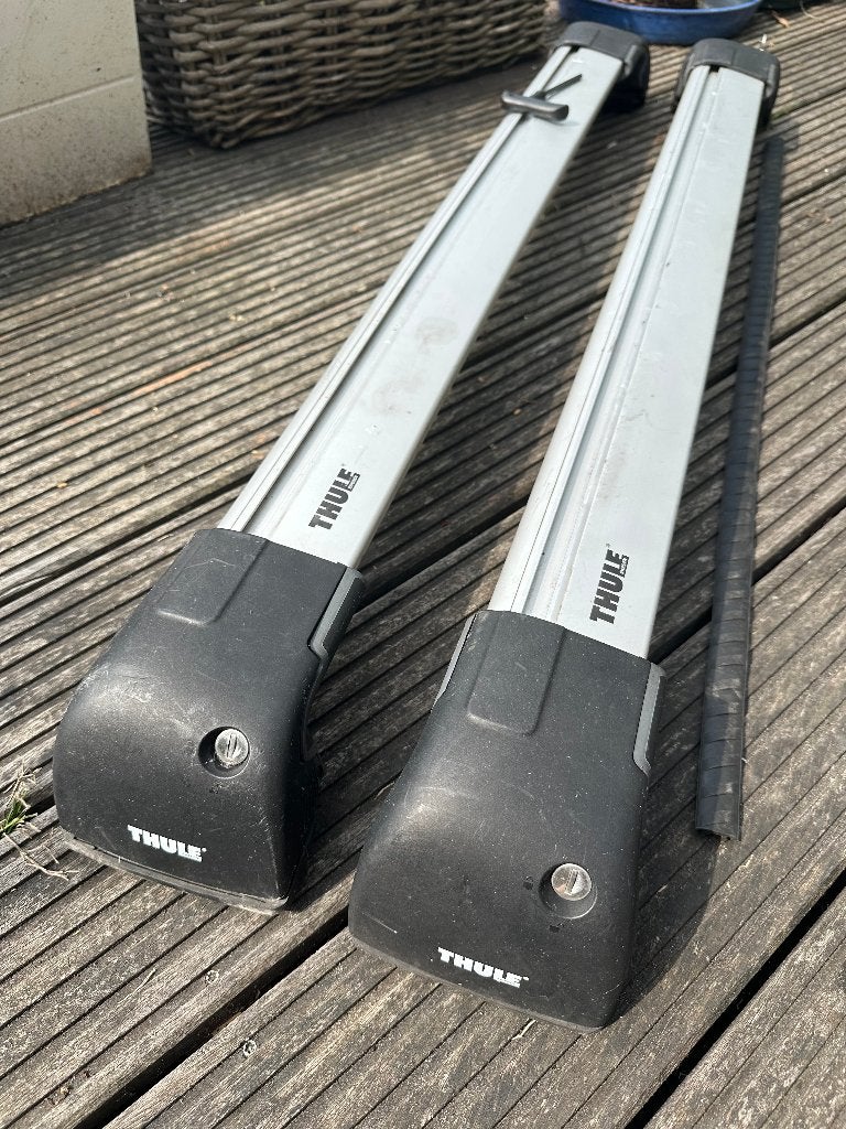Thule WingBar Edge dakdragers BMW 3s Touring E91 2005-2012, Auto diversen, Dakdragers, Ophalen, Gebruikt