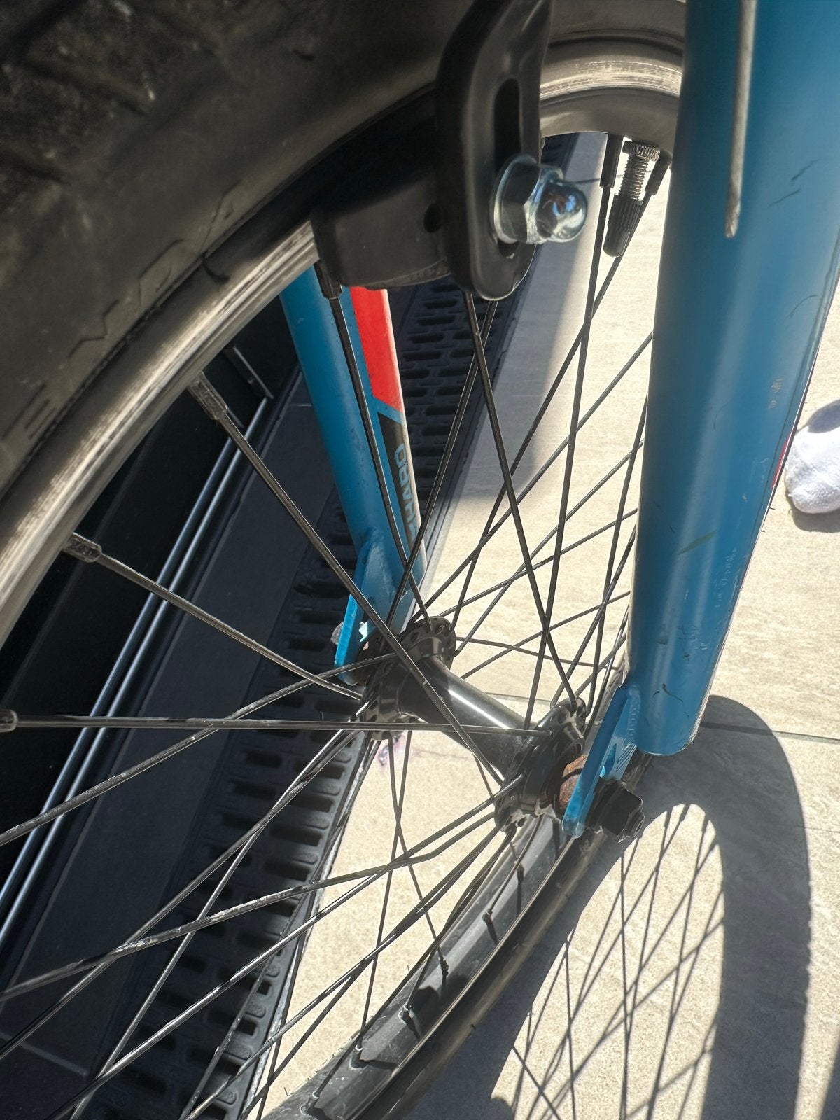 Mooie Haro BMX fiets - Blauw met rode accenten, Ophalen, Gebruikt, Velgrem, Aluminium