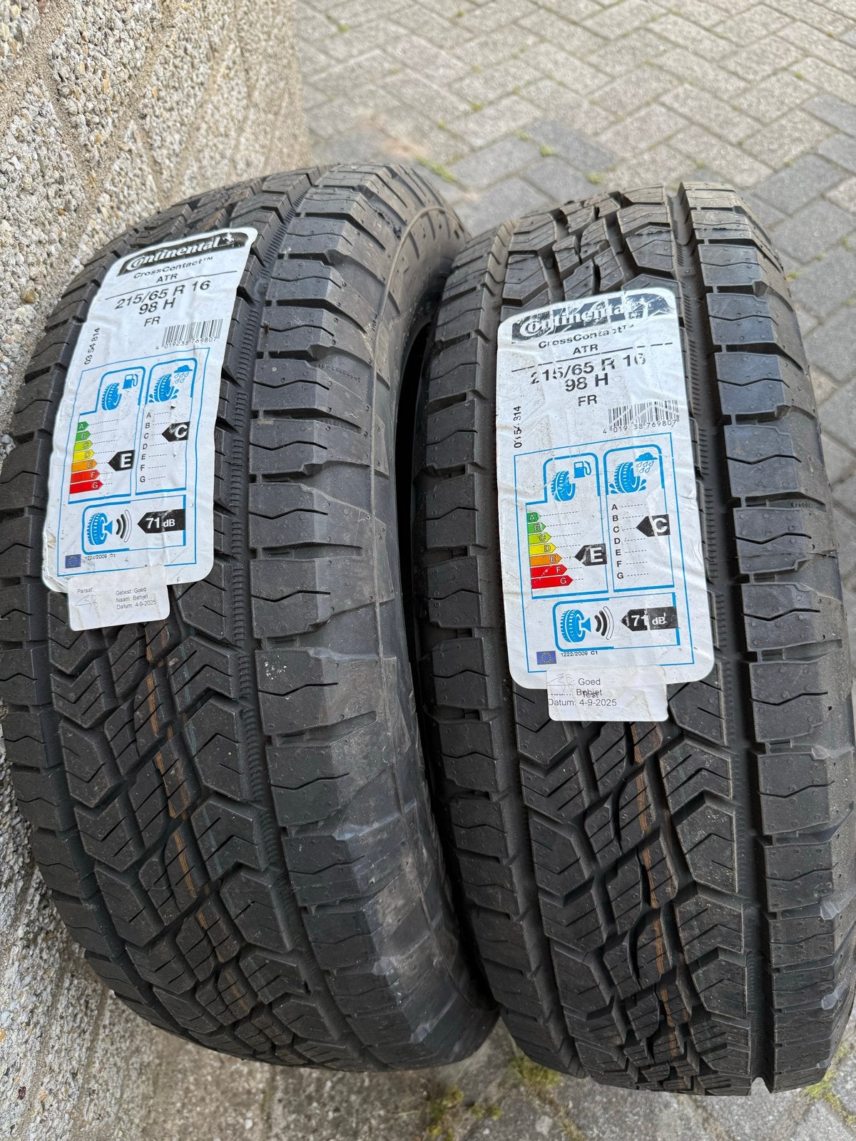 Nieuwe Continental CrossContact ATR banden 215/65 R16, Auto-onderdelen, Banden en Velgen, 215 mm, 16 inch, Nieuw, Ophalen of Verzenden