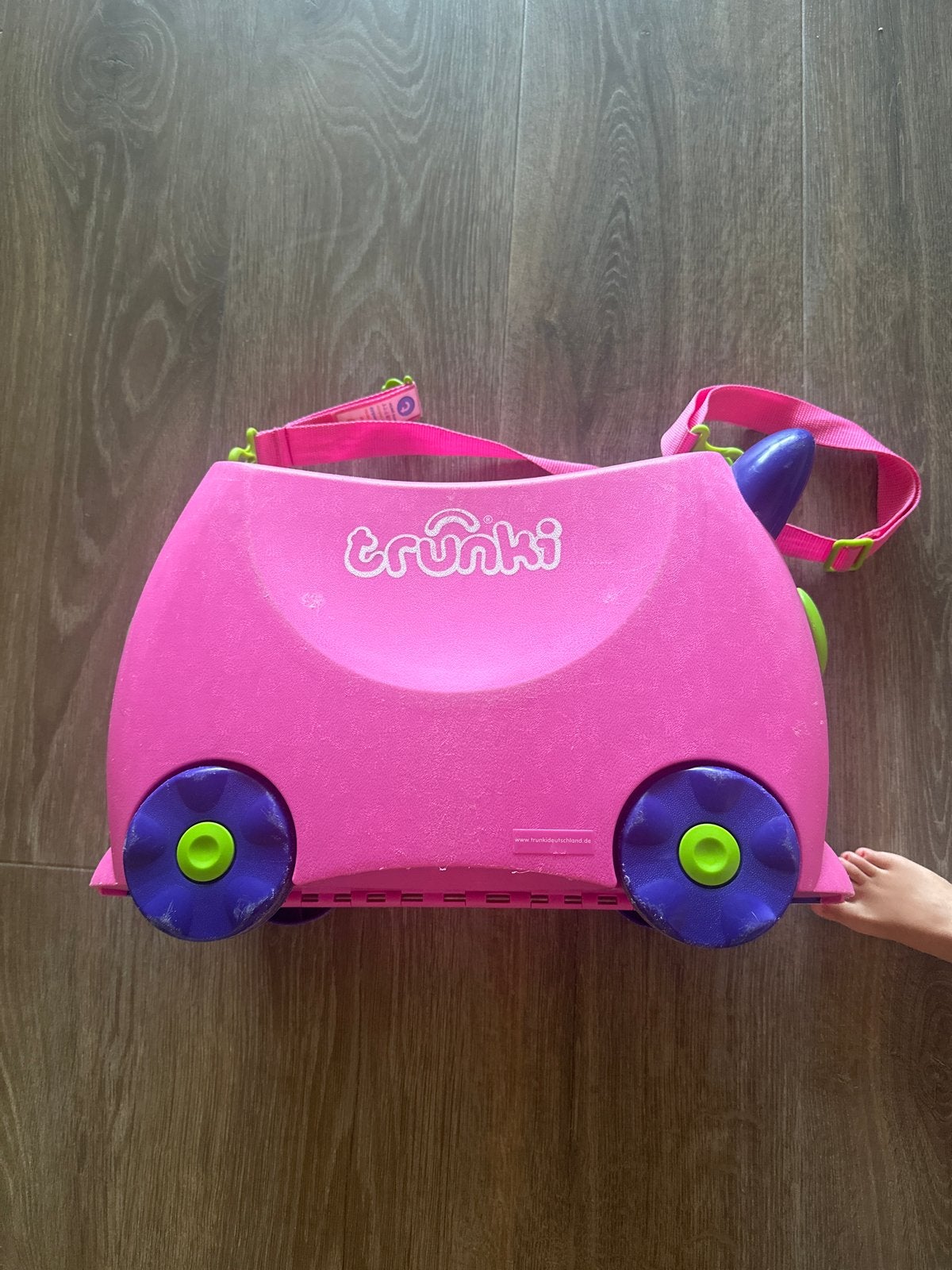 Roze Trunki Kinderkoffer - Ideaal voor Reizen, Ophalen, Gebruikt, Meisje