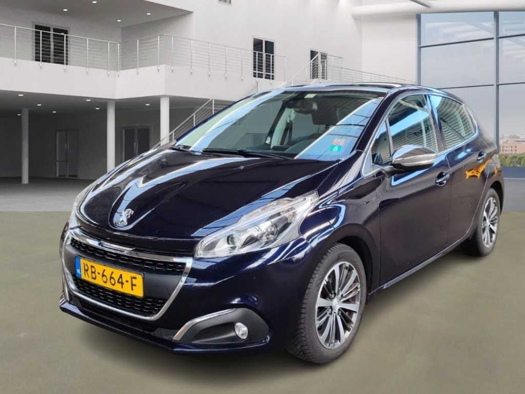 Peugeot 208 1.2 PureTech Allure* RB-664-F, Voorwielaandrijving, Euro 6, Blauw, 23 km/l