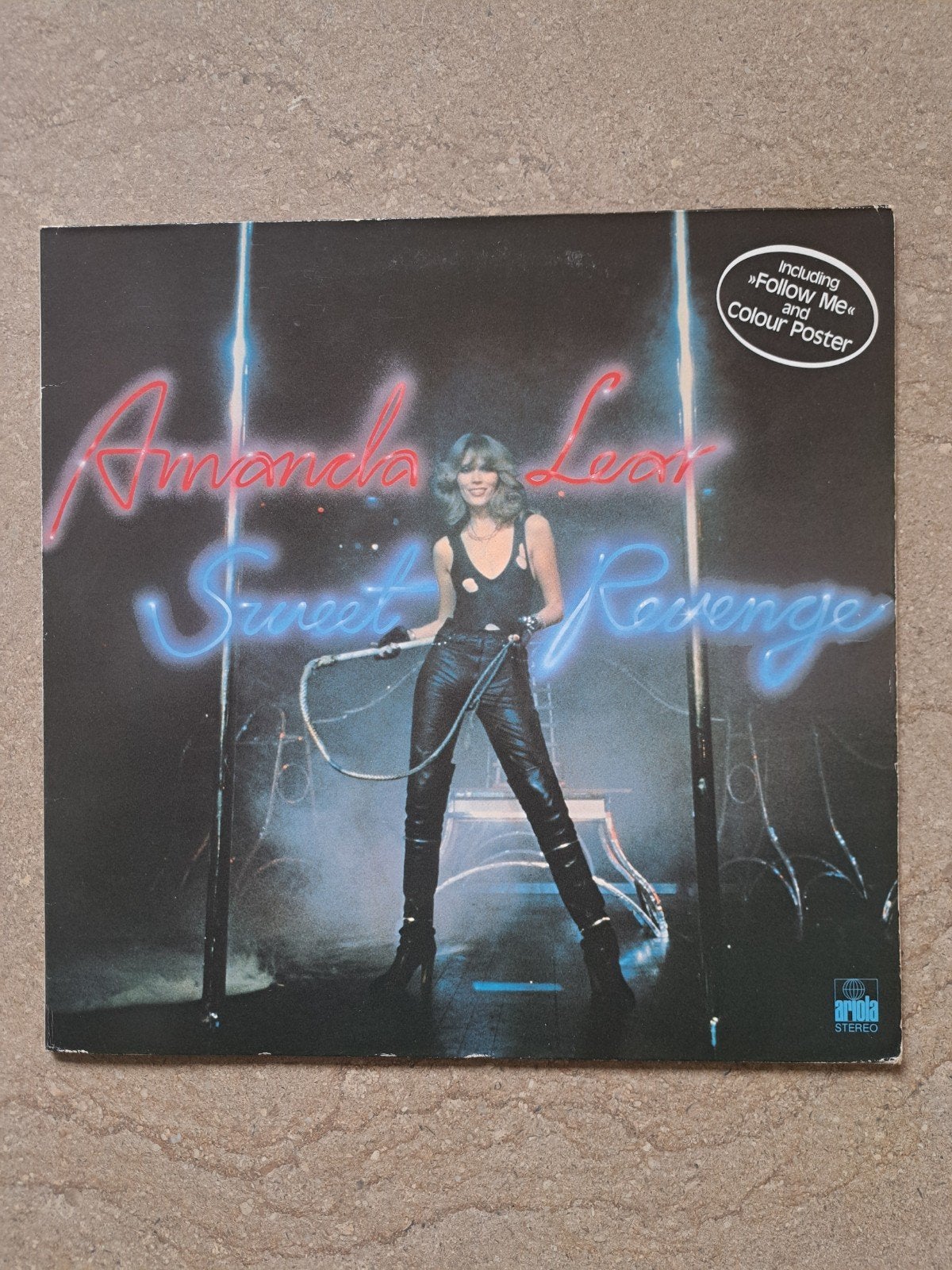 Amanda Lear - Sweet Revenge LP (incl. poster), Cd's en Dvd's, LP, Ophalen of Verzenden, Gatefold hoes, 12 inch