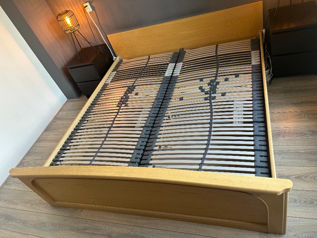 Elektrisch verstelbaar tweepersoonsbed 180x200, Ophalen, Overige kleuren, Tweepersoons, 180 cm