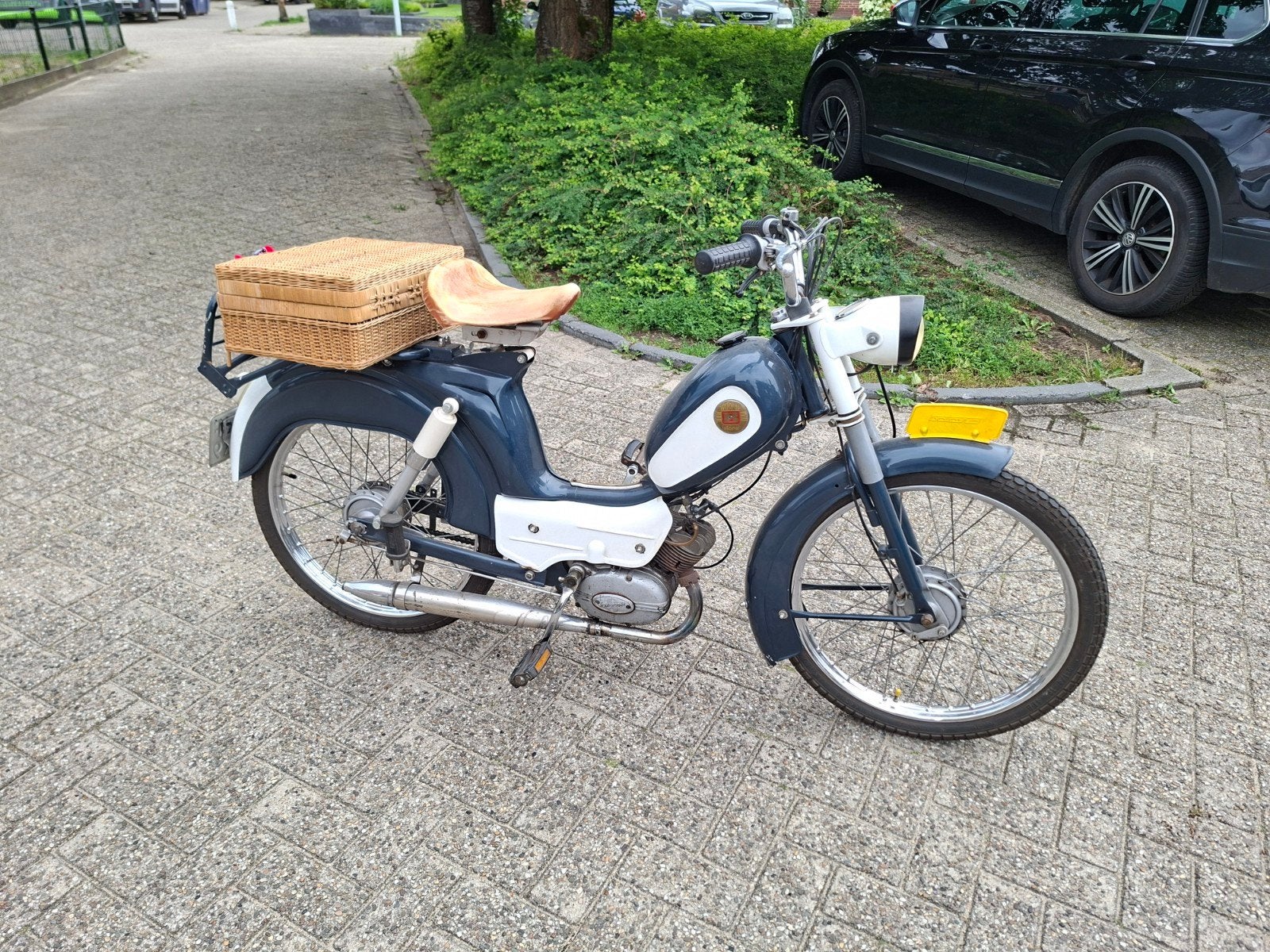 Batavus Mot o-mat uit 1977, Ophalen, Gebruikt