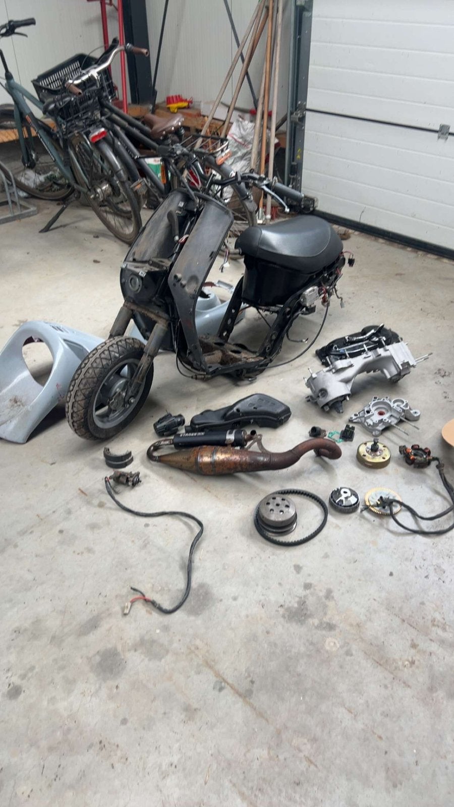 Zip type 3 Project, Fietsen en Brommers, Brommeronderdelen | Scooters, Ophalen, Zo goed als nieuw, Overige typen, Piaggio