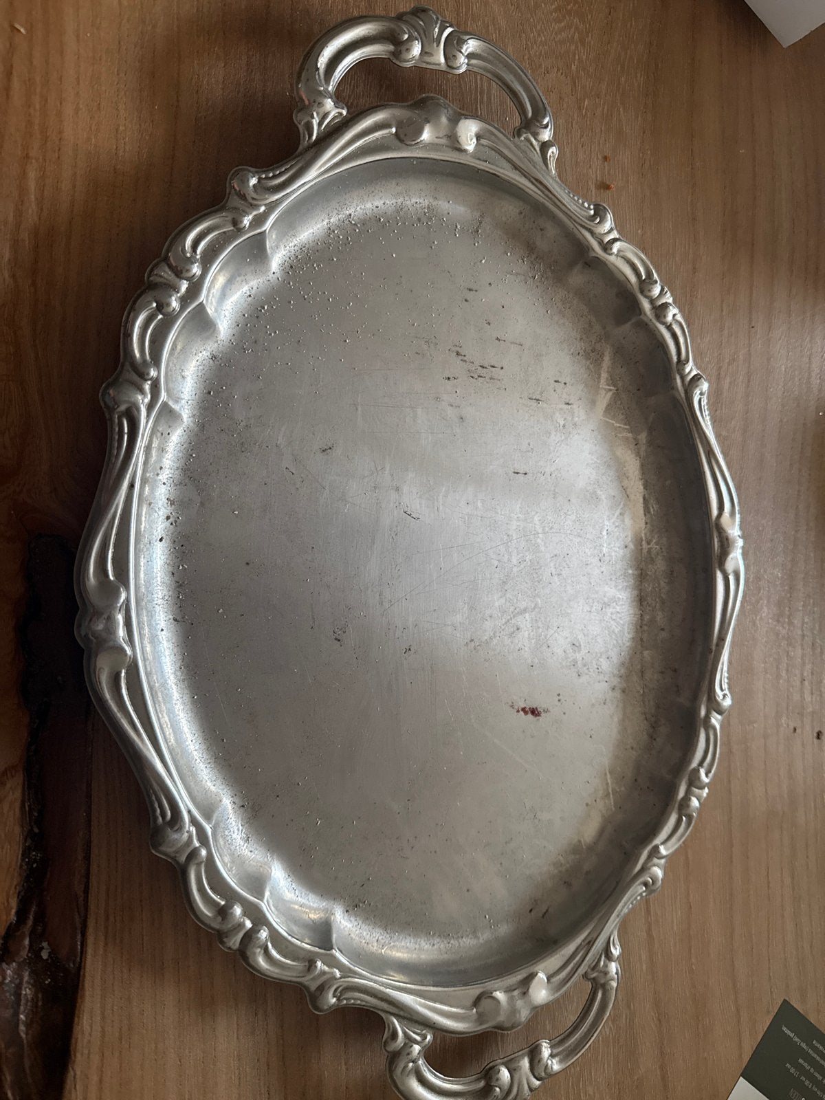 Decoratieve Opdienschaal met Handvatten, Ophalen