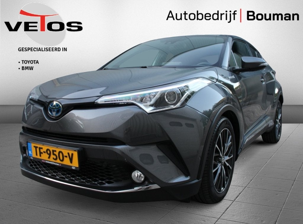 Toyota C-HR Hybrid Team D / Adap. Cruise / PDC / Keyless, 12 maanden, Stof, 4 cilinders, 122 pk