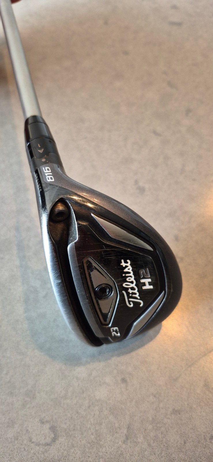 Titleist 816 H2 Hybride 4 (23 graden) regular Shaft, Ophalen, Gebruikt, Club, Overige merken