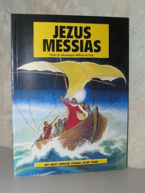 Willem de Vink - Jezus Messias, Ophalen of Verzenden, Zo goed als nieuw, Christendom | Katholiek