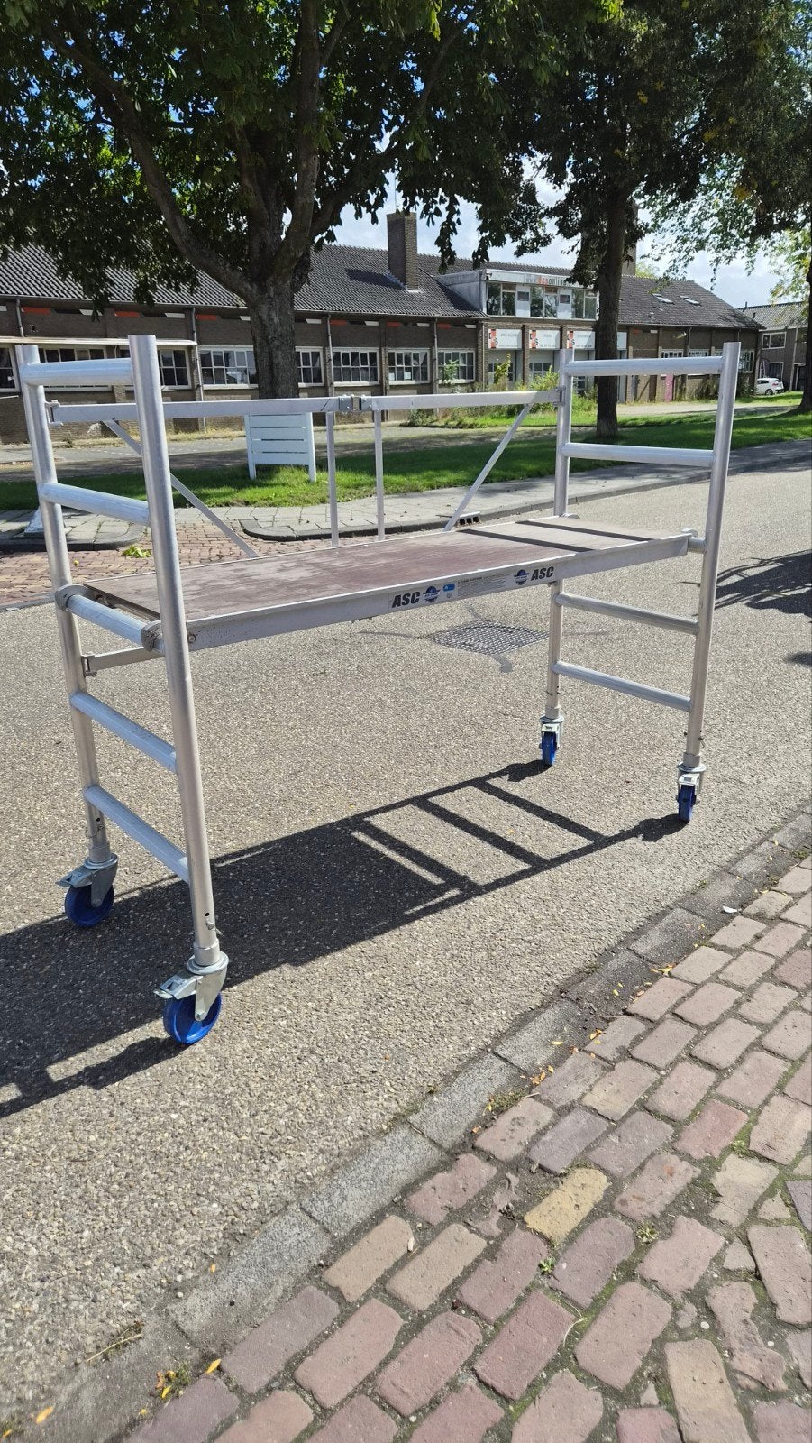 te koop Kamersteiger, Doe-het-zelf en Verbouw, Steigers, Ophalen of Verzenden, Rolsteiger of Kamersteiger, 5 meter of hoger