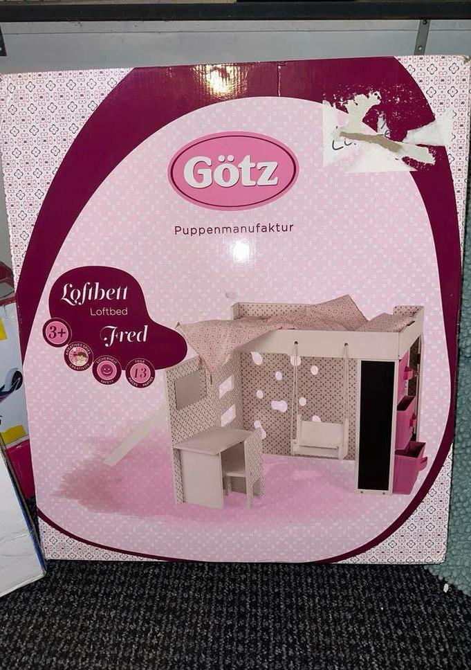 Gotz Poppenbed Hoogslaper Fred NIEUW, Ophalen of Verzenden, Nieuw, Meisje