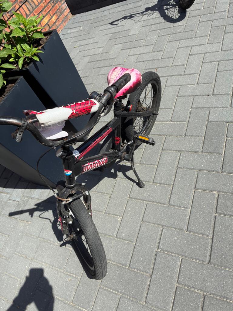 Kinderfiets MAX - Kan nog prima ronde mee, Ophalen of Verzenden, Gebruikt, 16 tot 20 inch