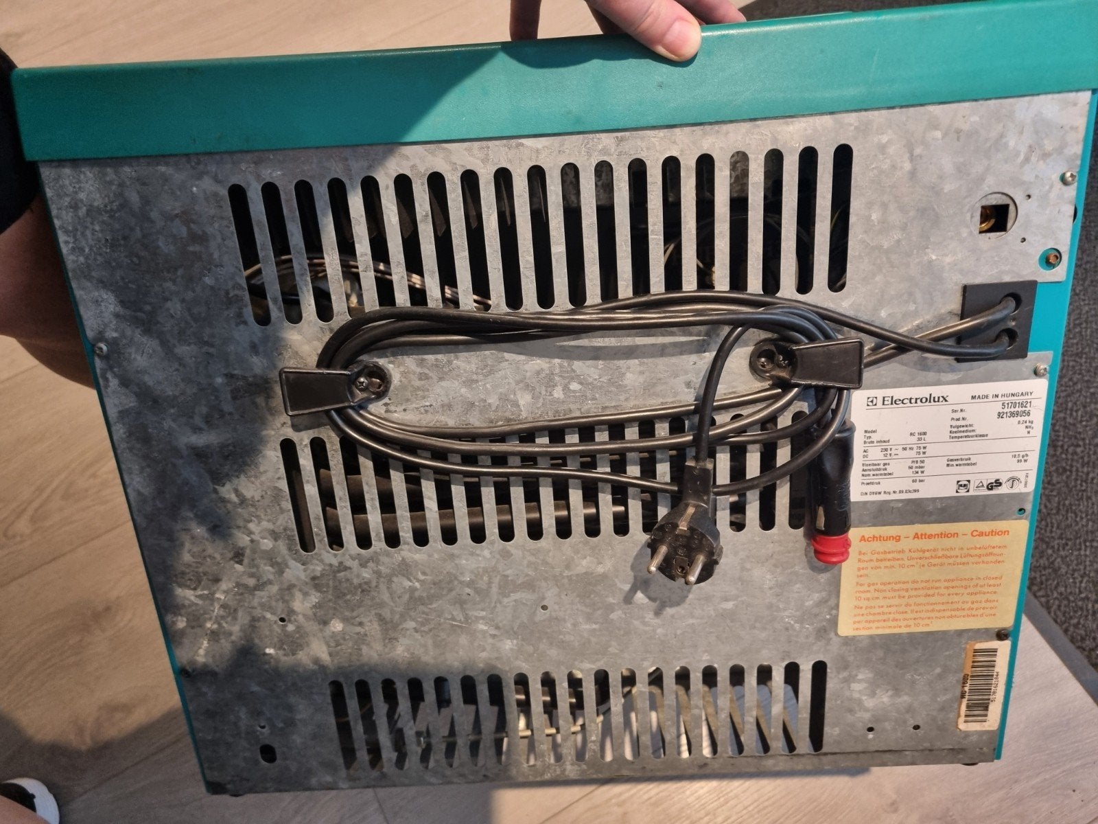 Electrolux RC 1600 Koelbox - 33L - Werkt op 12V/230V/Gas, Ophalen, Minder dan 75 liter, Zonder vriesvak, Gebruikt