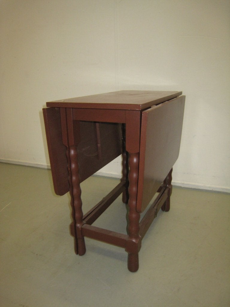 Retro gateleg tafel, Niet ingevuld, Gebruikt, Niet ingevuld, Niet ingevuld