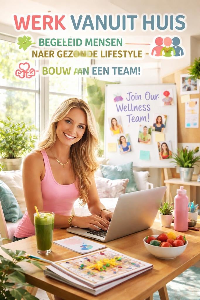 Werken vanuit huis op gebied van gezonde levensstijl!, Vacatures, Vacatures | Netwerk Marketing, Starter, Overige vormen, Overige niveaus