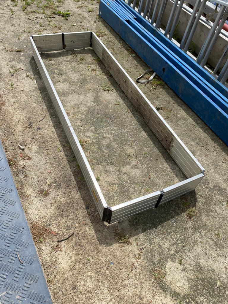 Kantplank Aluminium Skyworks 190 cm, Ophalen, Zo goed als nieuw, Rolsteiger of Kamersteiger, Minder dan 2 meter