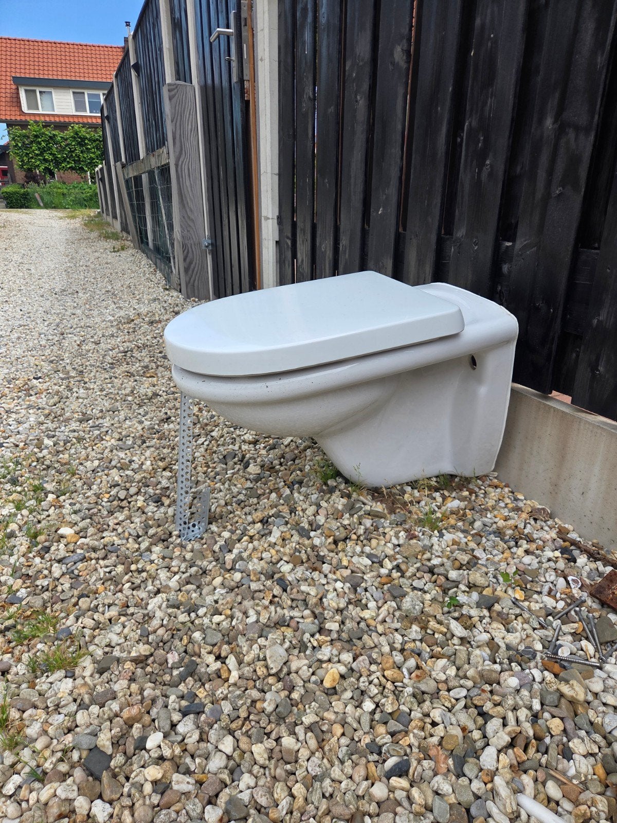 Villeroy&boch, Doe-het-zelf en Verbouw, Sanitair, Ophalen, Gebruikt, Steen, Toilet