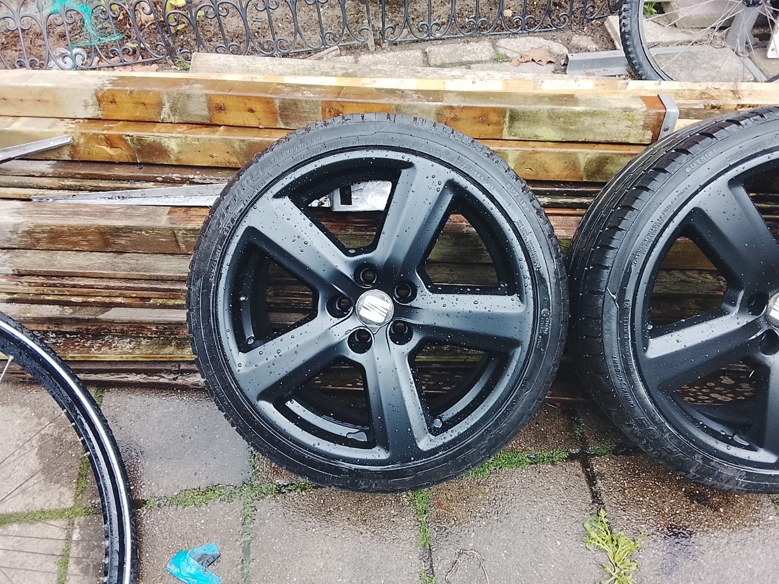 Velgen 17 inch 5x112, Ophalen