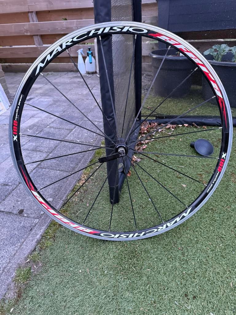 Zeldzaam Marchisio racefiets voorwiel., Ophalen of Verzenden, Zo goed als nieuw, Racefiets, Wiel