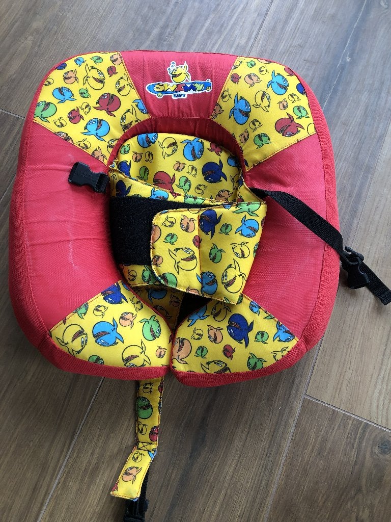 Grabner Swimy zwemvest geel/rood, Kinderen en Baby's, Gebruikt, Jongetje of Meisje, One size, Ophalen of Verzenden