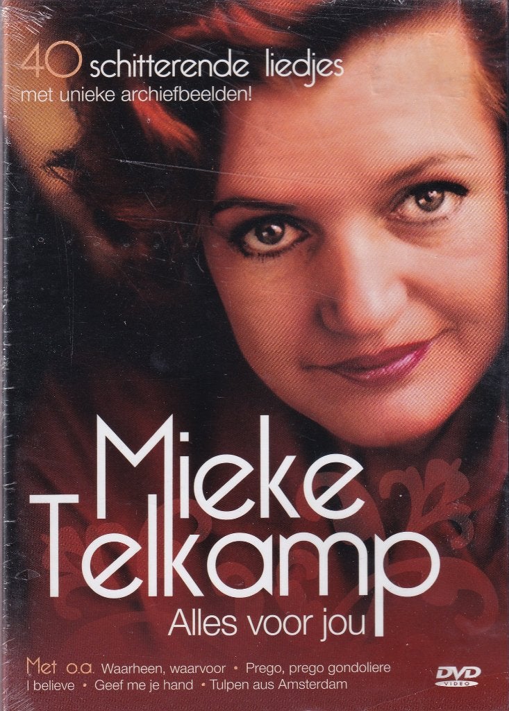 Te koop dvd mieke telkamp (alles voor jou) (nieuwe dvd ), Cd's en Dvd's, Alle leeftijden, Ophalen of Verzenden, Nieuw in verpakking