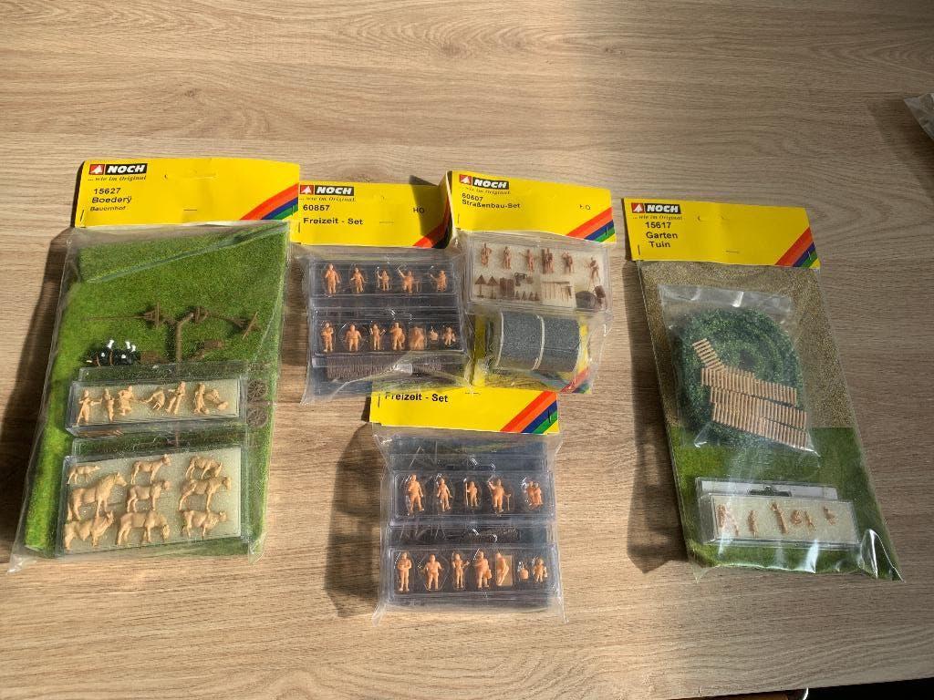 Noch 5 verschillende  setjes, Hobby en Vrije tijd, Modeltreinen | H0, Overige merken, Natuur, Gelijkstroom of Wisselstroom, Nieuw
