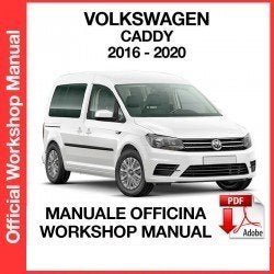 Volkswagen Caddy 2016-2019 Workshop manual op DVD in PDF, Verzenden