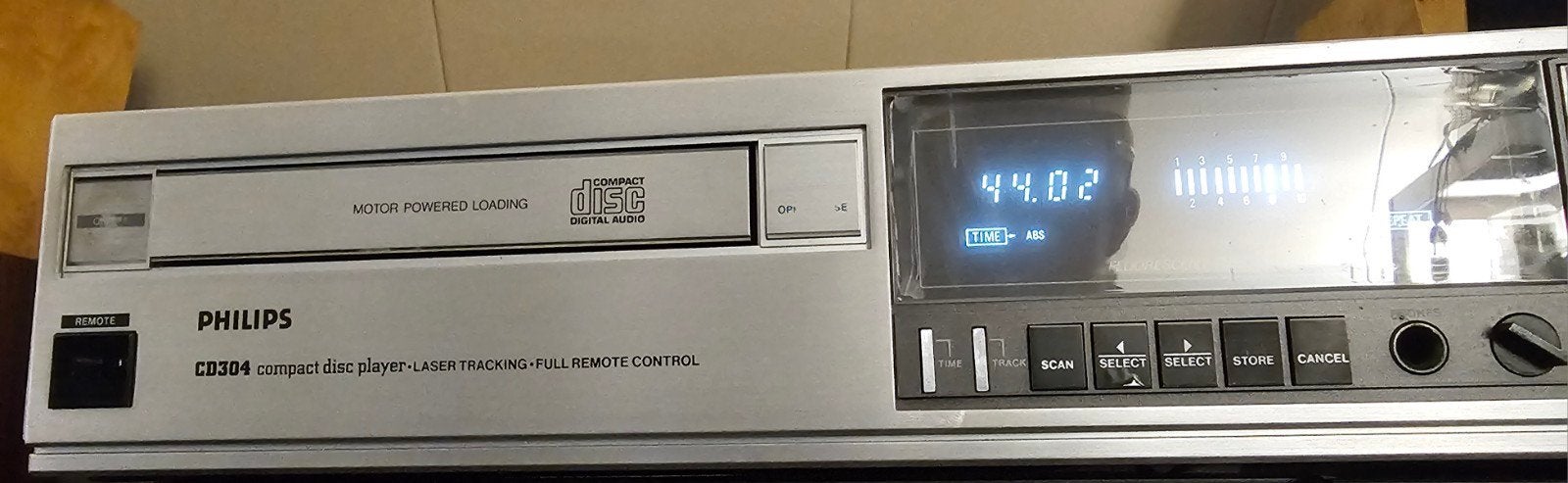 Philips CD304 vintage CDM1 Swingarm,+AB, serviced,garantie !, PHILIPS, Philips, Refurbished, Ophalen of Verzenden