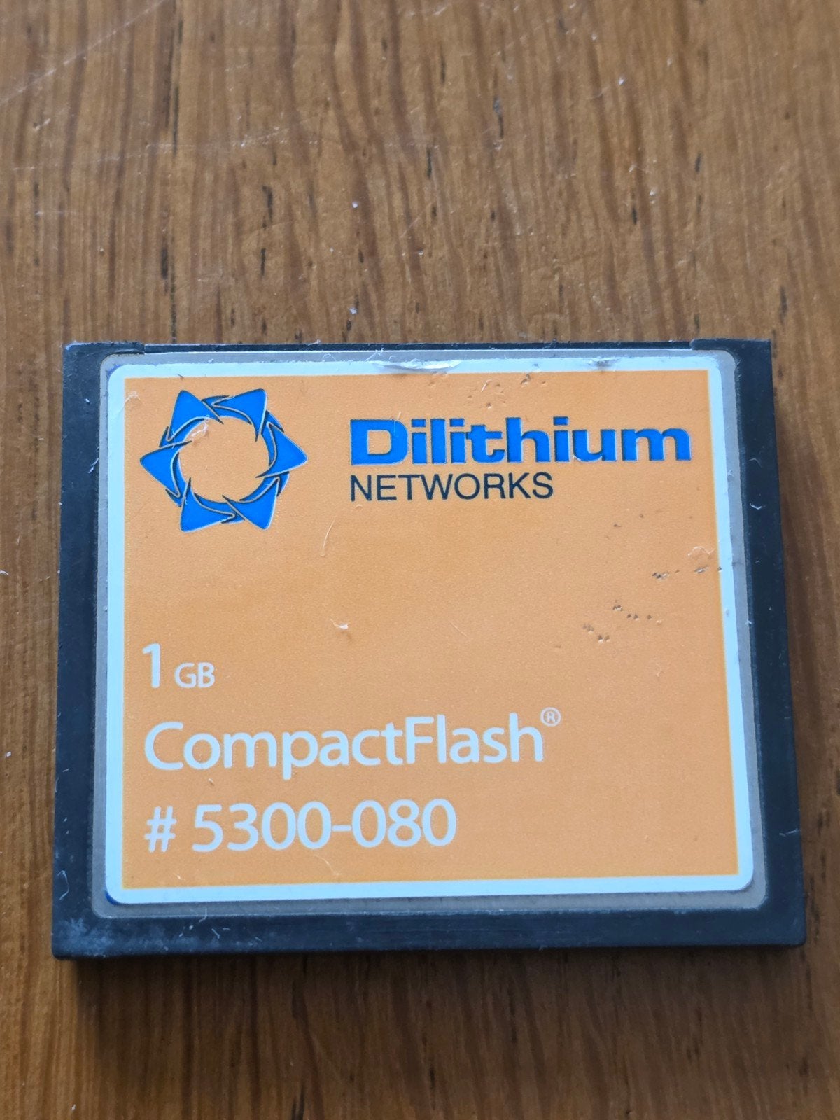 Dilithium Networks 1GB CompactFlash Geheugenkaart, Dilithium Networks, Gebruikt, Minder dan 2 GB, Ophalen of Verzenden
