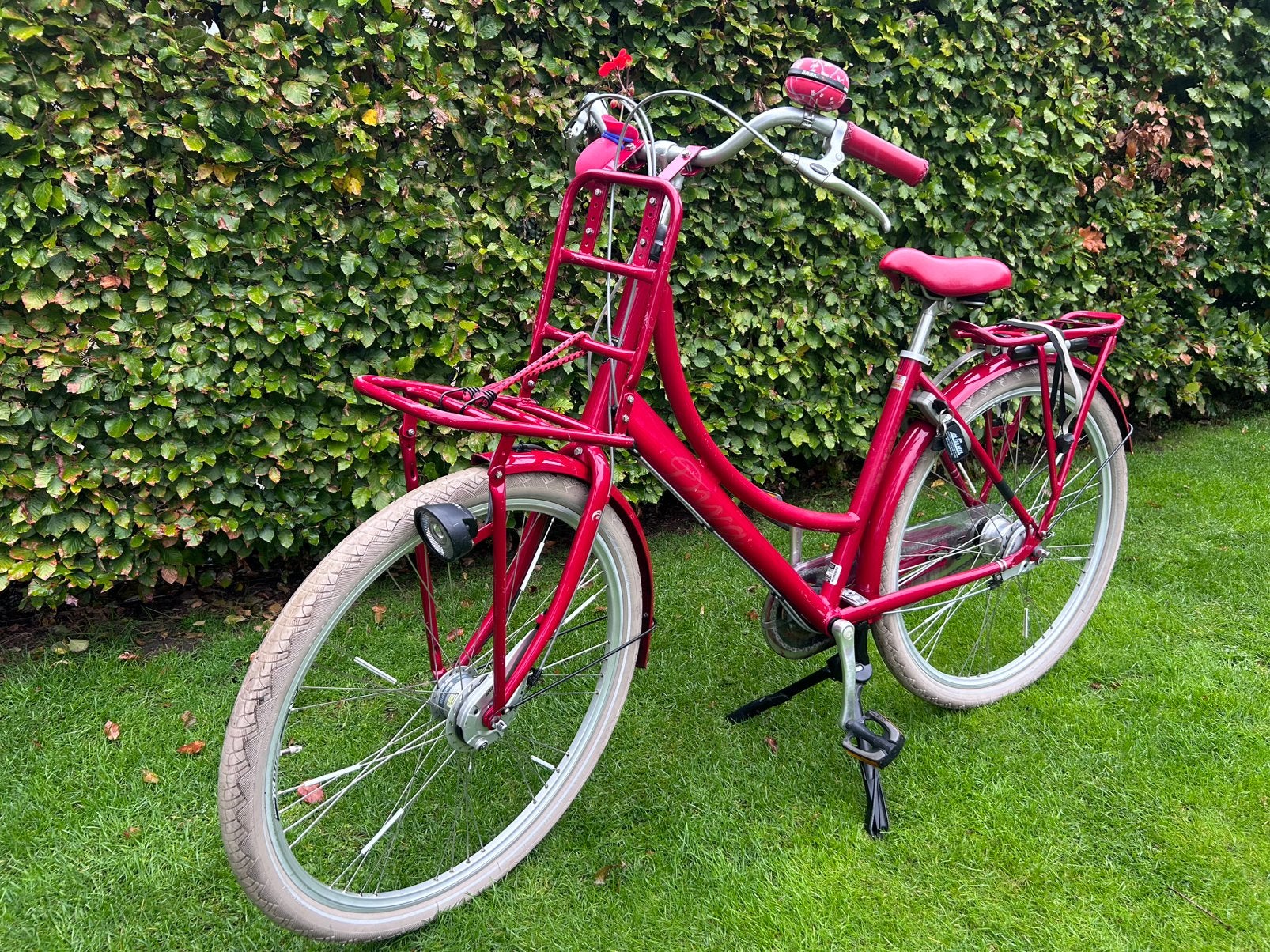 Prachtige rode 28” Batavus Diva heel rood 7- Versnellingen, Ophalen, Gebruikt, Versnellingen, Batavus