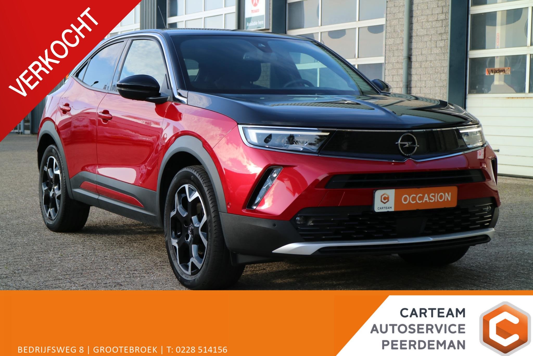 Opel Mokka 1.2 Turbo Ultimate *VERKOCHT*, Auto's, 1195 kg, Gebruikt, Euro 6, 1199 cc