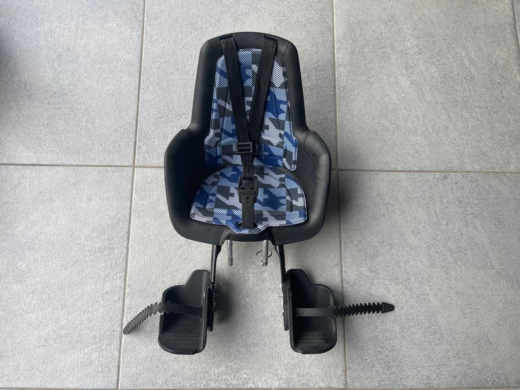 Bobike Mini+ Fietsstoeltje Voor 9-15 kg, Ophalen of Verzenden, Gebruikt, Voetsteuntjes, Voorzitje