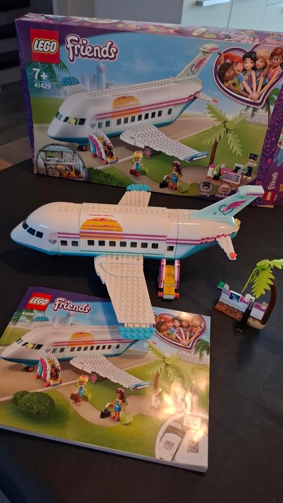 Lego friends vliegtuig 41429 inclusief doos, Kinderen en Baby's, Speelgoed | Duplo en Lego, Zo goed als nieuw, Ophalen of Verzenden