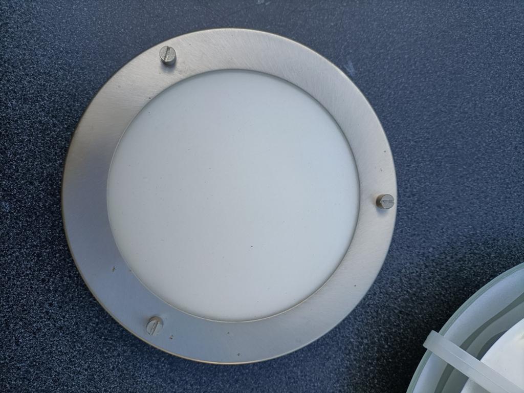 Plafonnière, Huis en Inrichting, Lampen | Plafondlampen, Ophalen of Verzenden, Gebruikt, Metaal