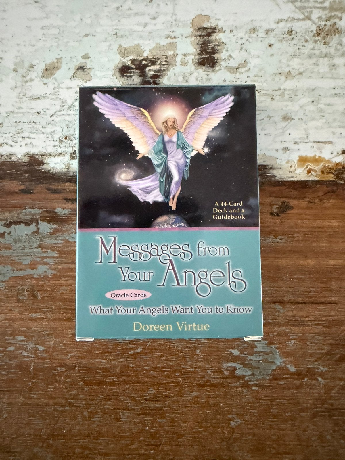 Doreen Virtue - Messages from your Angels oracle pocket vers, Ophalen of Verzenden, Zo goed als nieuw, Tarot of Kaarten leggen