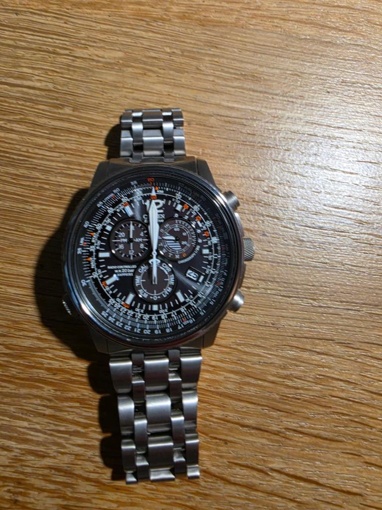 Citizen Eco-Drive Titanium - Radio controlled ZGAN, Overige materialen, Overige materialen, Ophalen of Verzenden, Zo goed als nieuw