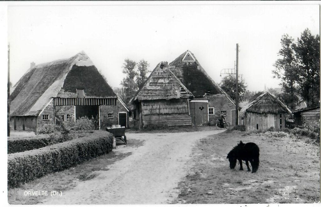 Orvelte, Verzenden, 1960 tot 1980, Ongelopen, Drenthe