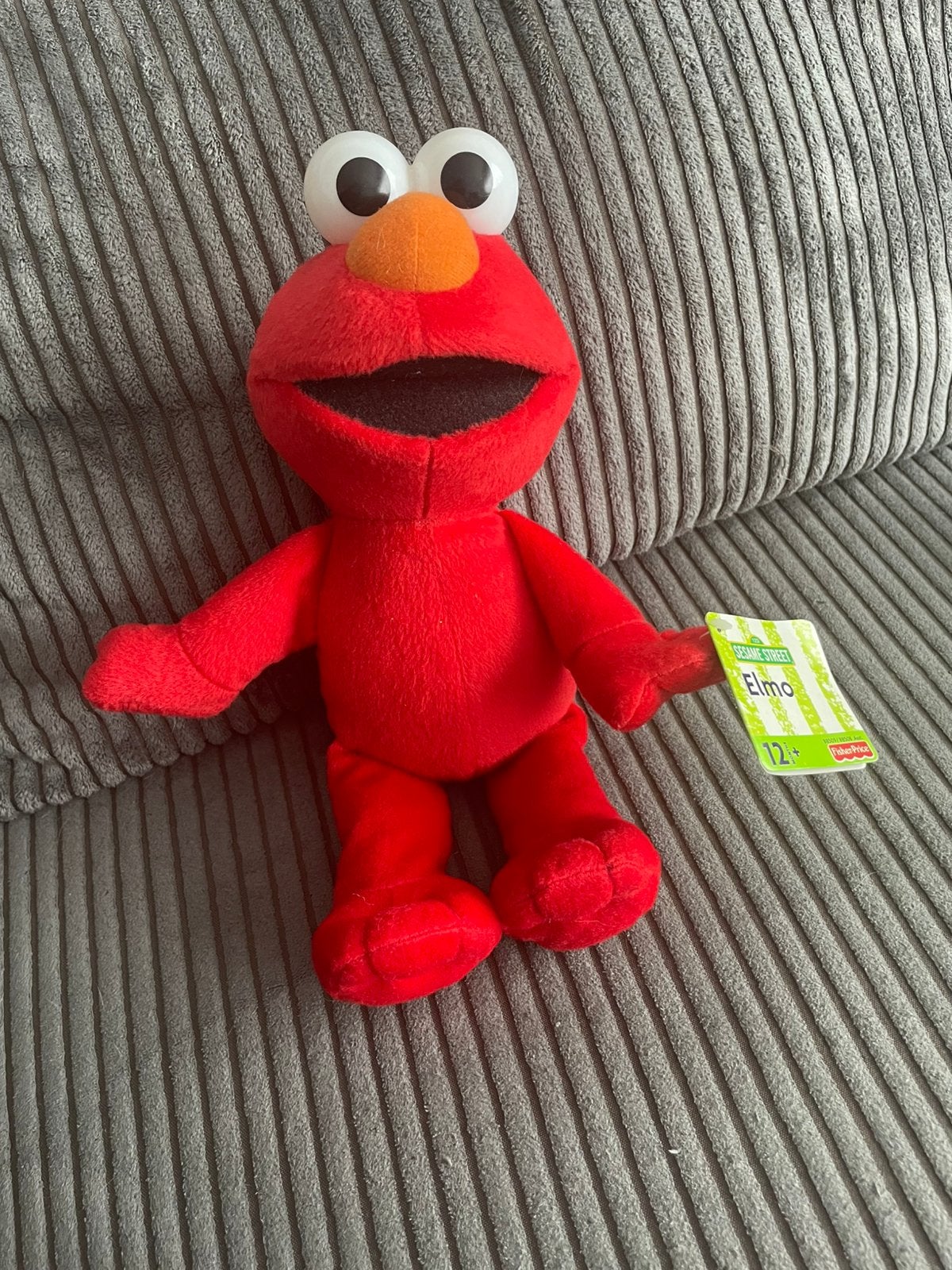 Vintage / nieuwe knuffel van sesamstraat sesame street Elmo, Ophalen of Verzenden, Zo goed als nieuw, Overige typen