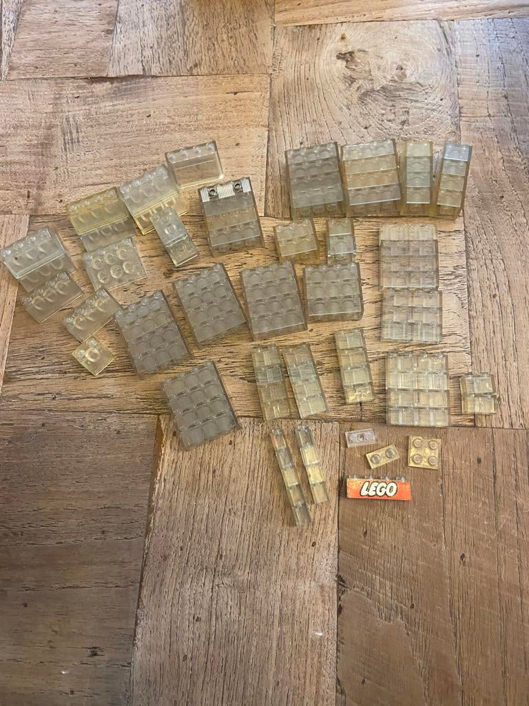 Lego doorzichtige stenen - diverse maten, Ophalen of Verzenden, Gebruikt, Losse stenen, Lego