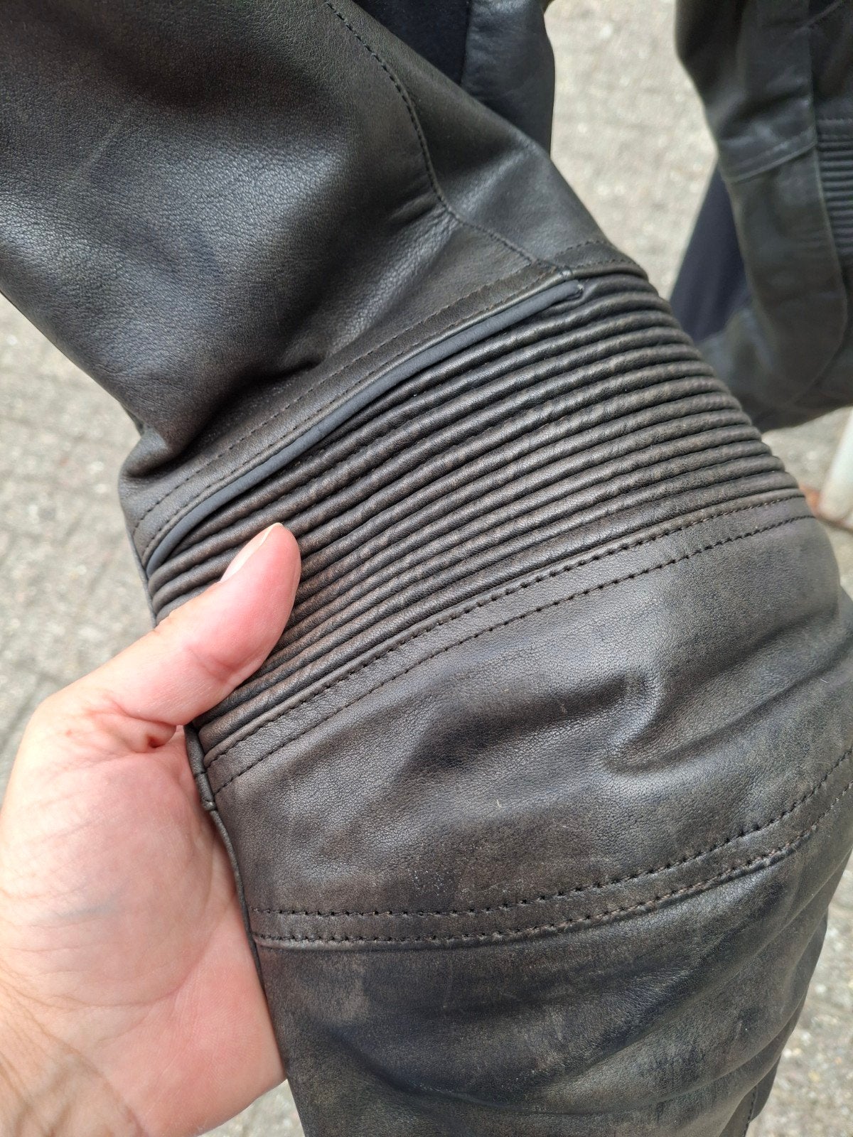Evolution Zwarte Leren Motorbroek Maat 52 met CE Protecti, Maat 52/54 (L), Zwart, Ophalen of Verzenden, Evolution Men