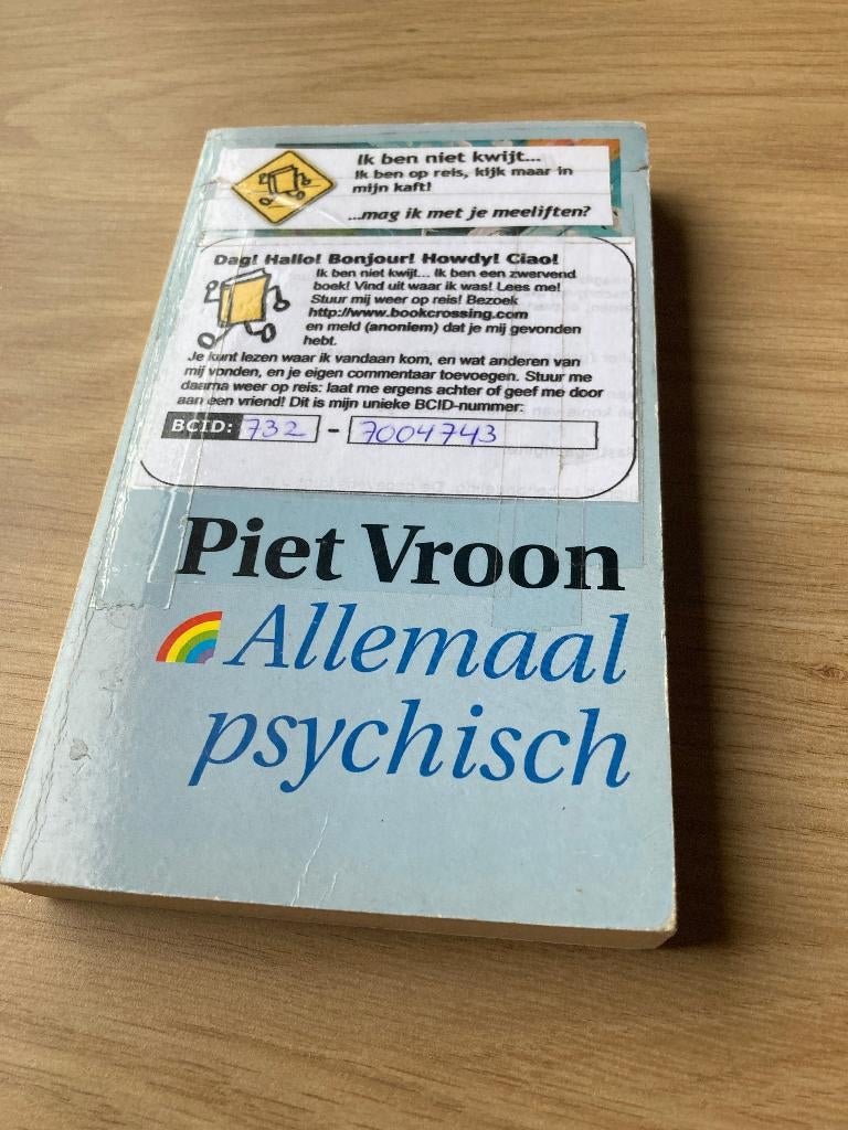 Boek Piet Vroon, Ophalen of Verzenden, Gelezen