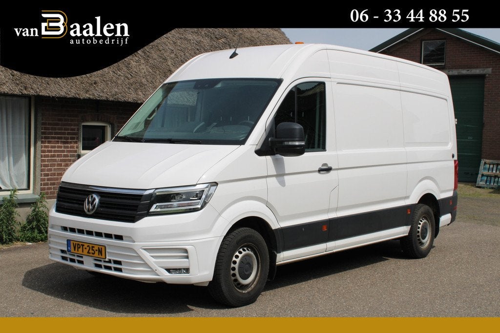 Volkswagen Crafter 35 2.0 TDI L3H3 Highline LED XENON CAMERA, Gebruikt, 4 cilinders, Volkswagen, Wit