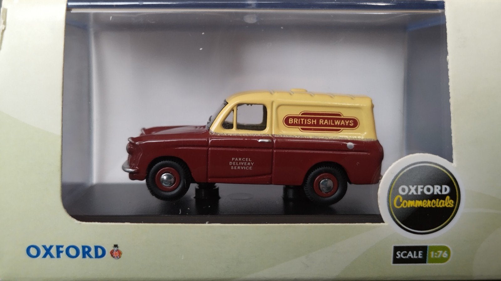 Ford Anglia British Rail 1:76 Oxford Diecast Pol, Auto, Verzenden, ., Nieuw