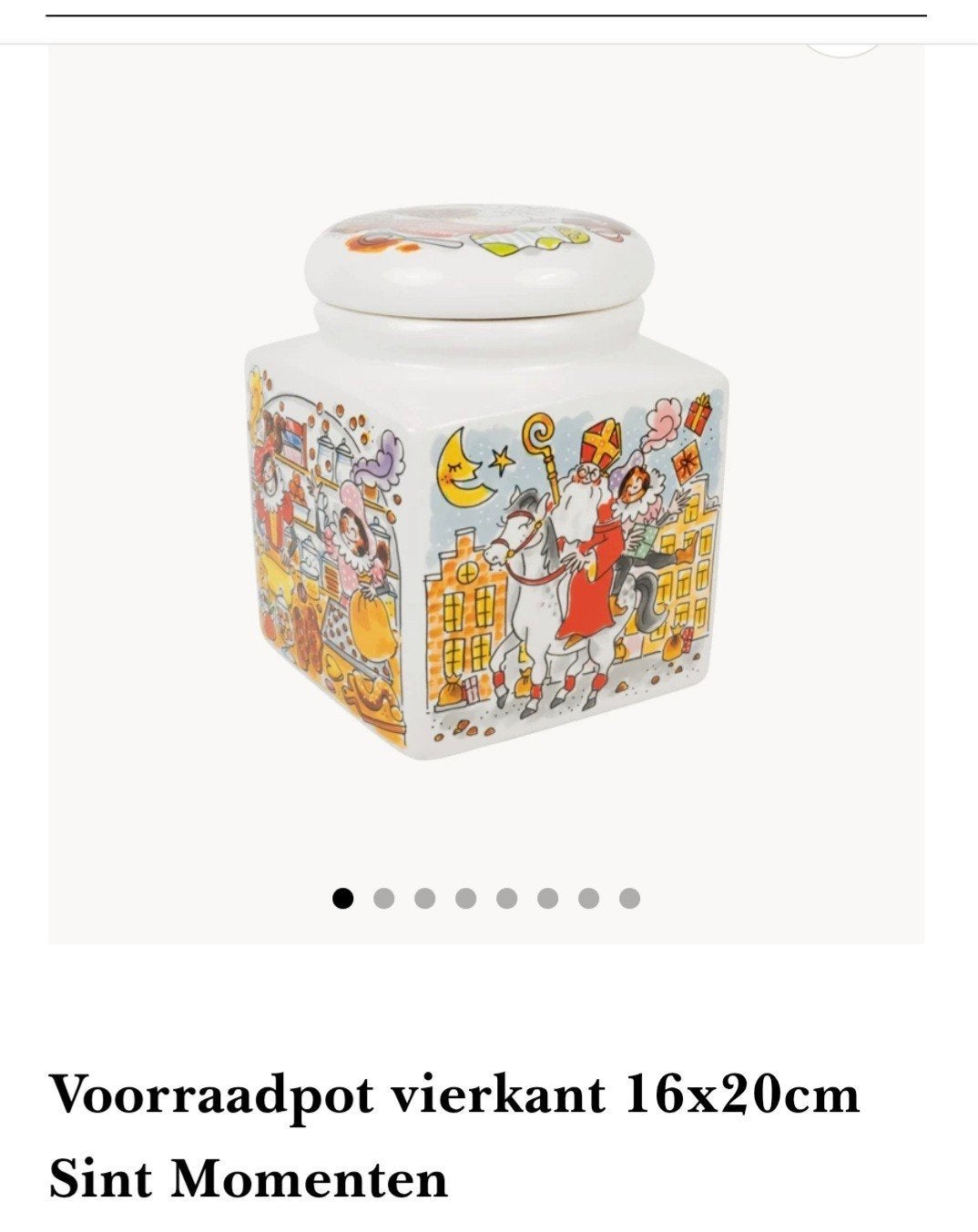 Blond Amsterdam sintpot, Ophalen, Nieuw, Steen, Aardewerk of Keramiek, Overige thema's