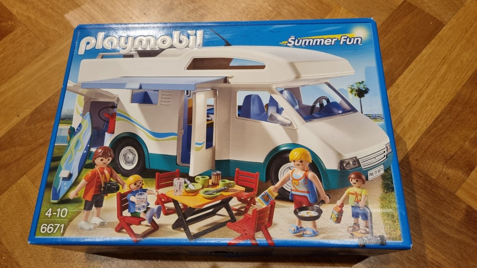 Lege doos Playmobil Camper 6671, Complete set, Voertuig, Ophalen of Verzenden, Summer fun