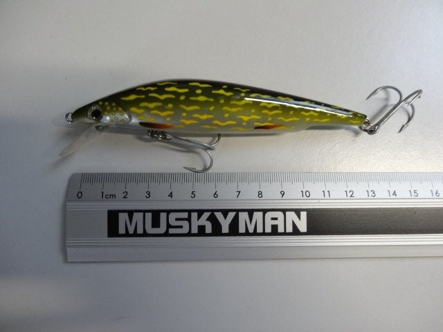 Kunstaas: Sébile Bull Minnow 127 Floating Pluggen, Watersport en Boten, Verzenden, Gebruikt, Overige typen