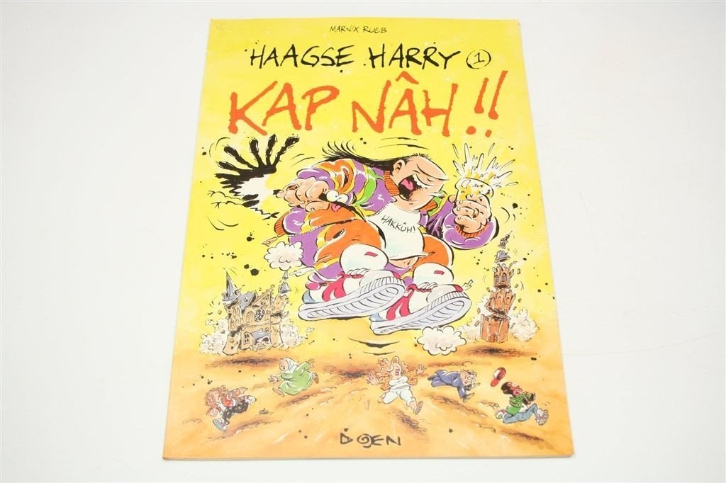 Kap Nah! — Haagse Harry — Ballonstrips & Humor, Eén stripboek, Ophalen of Verzenden, Gelezen